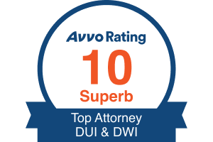 Avvo Rating 10 Superb Top Attorney DUI & DWI